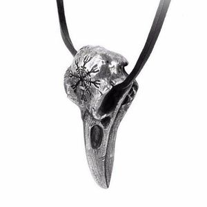 Alchemy Gothic Helm of Awe Ravenskull Odin Unisex Pendant NWT